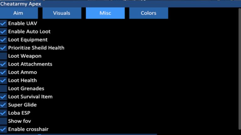 Cheat CHEAT ARMY for APEX